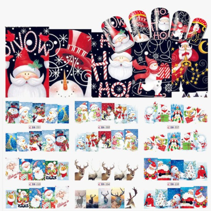 Christmas Nail Stickers - FREE SHIP DEALS