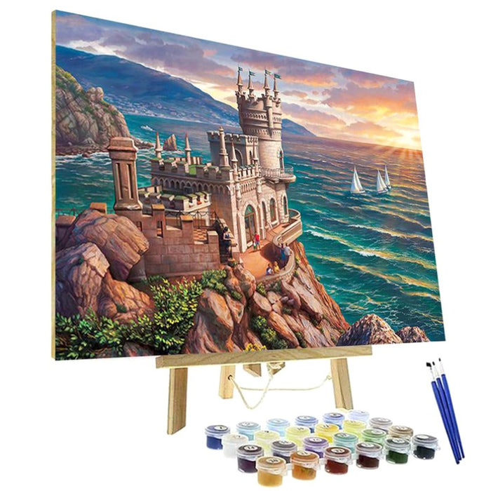 Paint By Numbers Kit - Crimea the Swallow's Nest