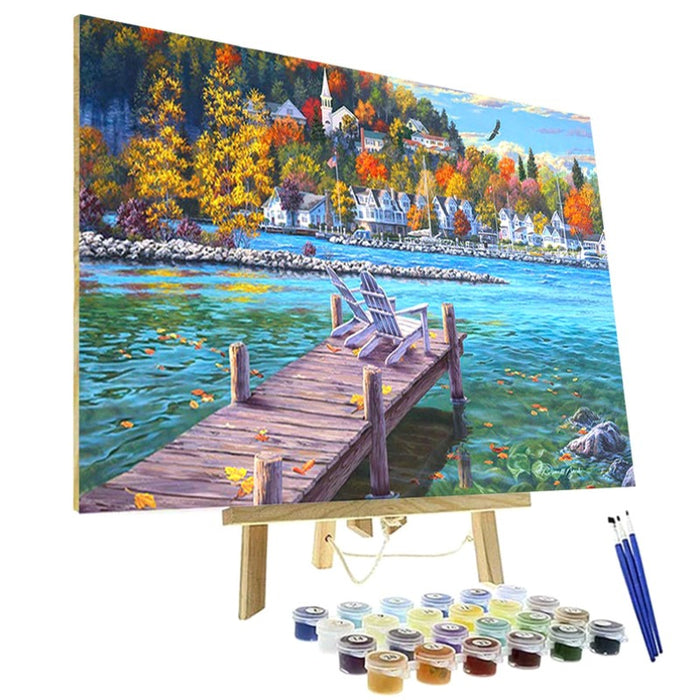 Paint By Numbers Kit - Fish Creek