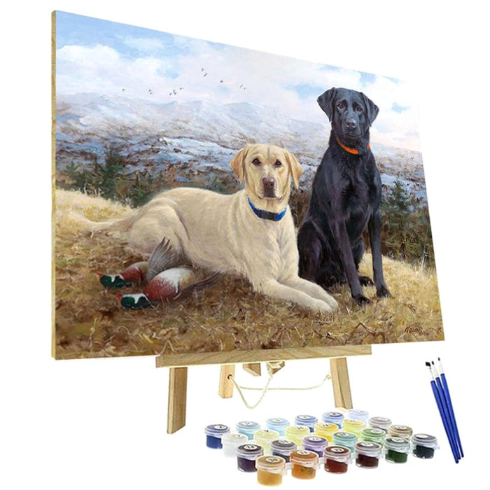 Paint By Numbers Kit - Knox and Lexi