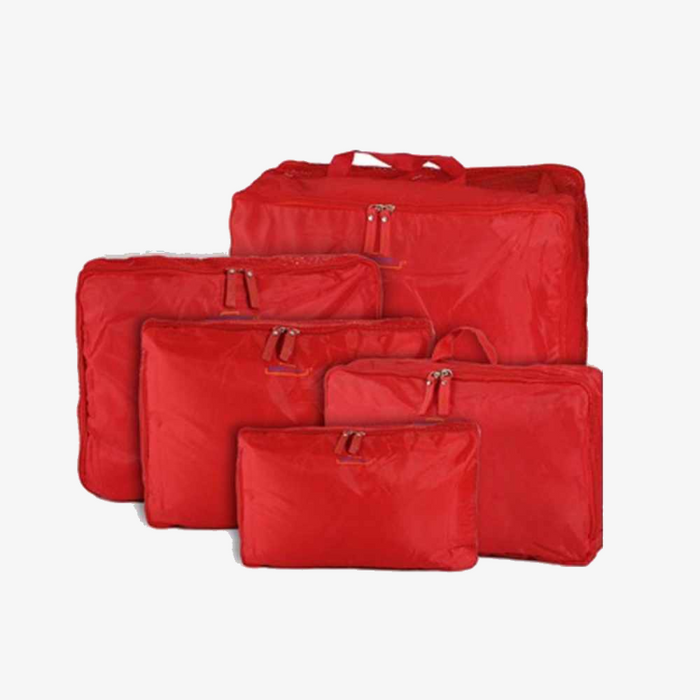 5-Piece Travel Bag Organizer Set - Assorted Colors - FREE SHIP DEALS