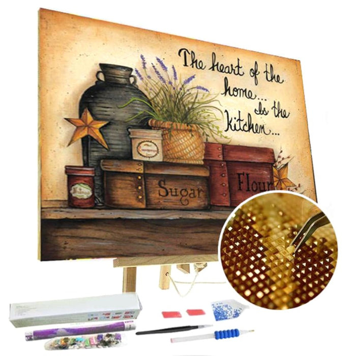 Paint by Diamonds Kit - Kitchen 5D