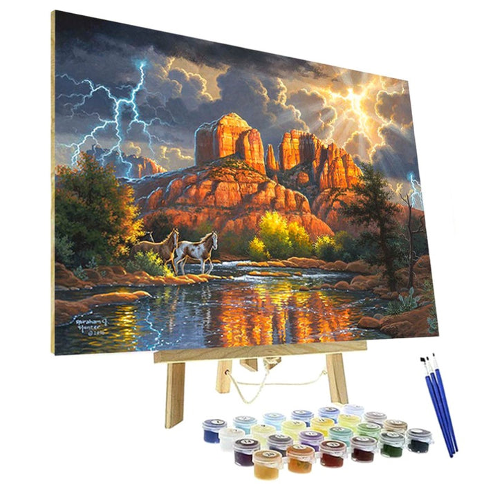 Paint By Numbers Kit - Sedona Majesty