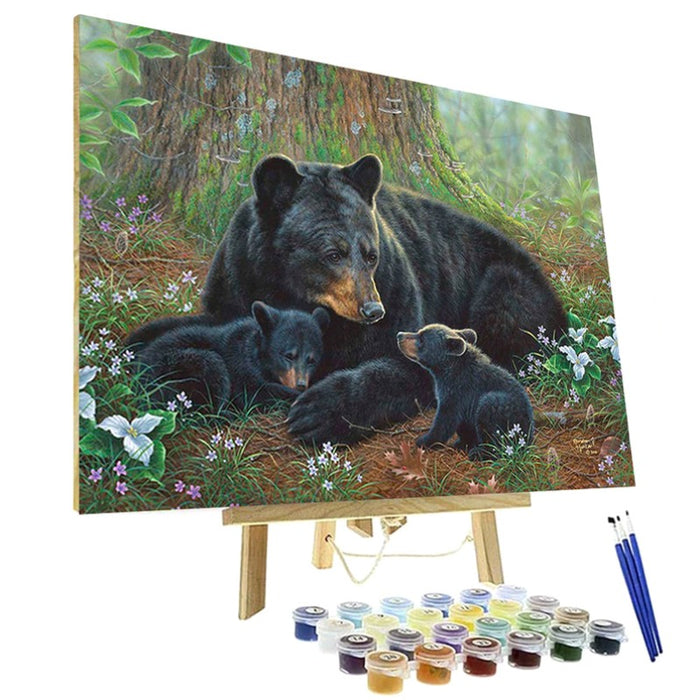 Paint By Numbers Kit - Tender moments
