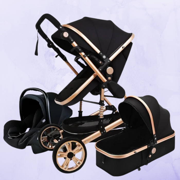 Premium Baby Stroller 3 in 1