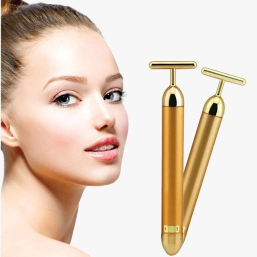 Slimming Face 24K Gold Plated Massager - FREE SHIP DEALS