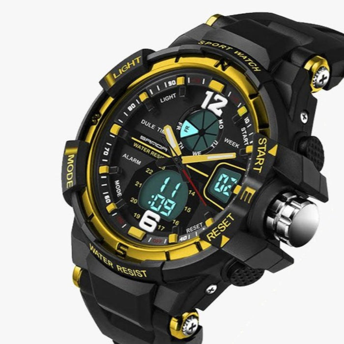 Men's Yellow Sport Watch