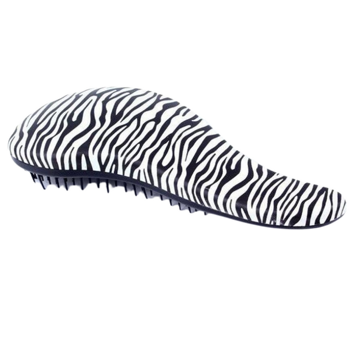 Printed Hair Brush = Cheetah, Zebra