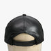 Black Leather Adjustable Baseball Cap - FREE SHIP DEALS