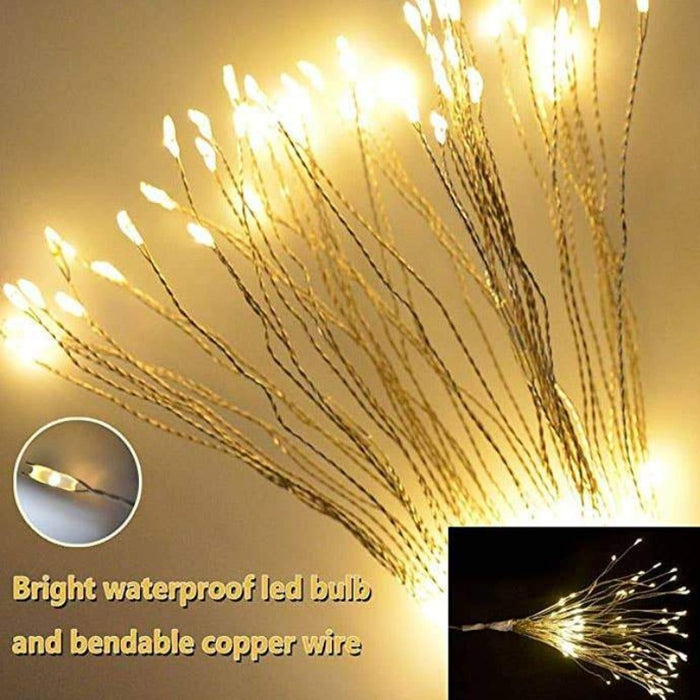 Fireworks Solar String Lights - Pack of 2