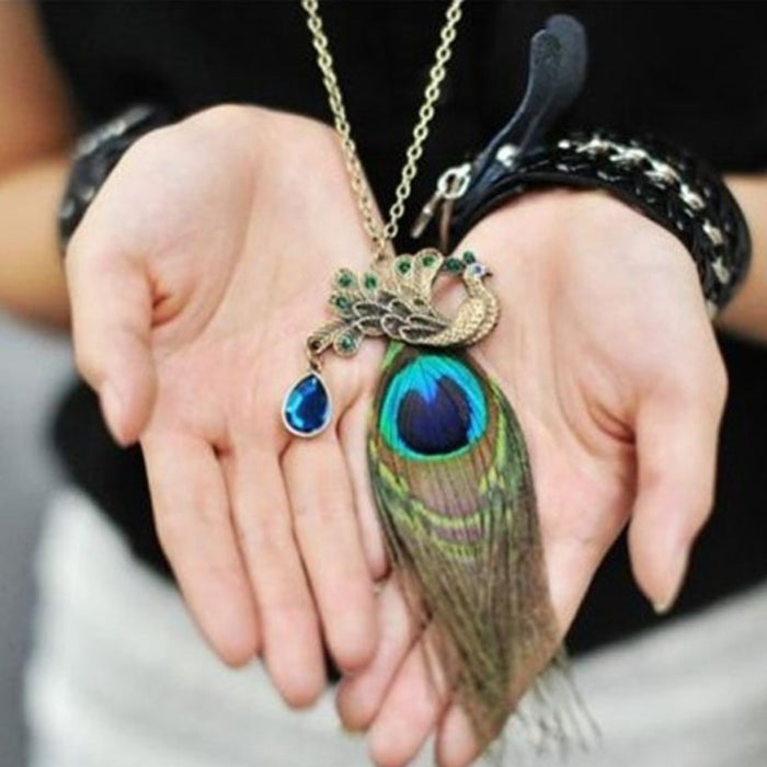 Peacock Feather Pendant