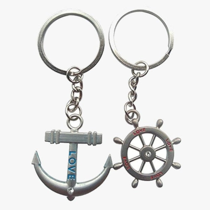Couple's Nautical Keychains - FREE SHIP DEALS