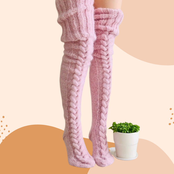 Winter Sexy Knitted Long Socks