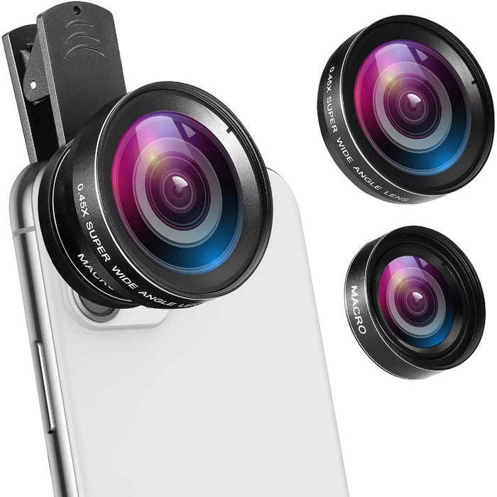 Phone Camera Lens- Super Wide Angle Lens, Macro Lens