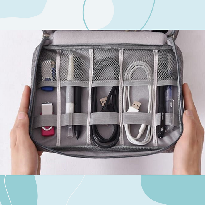 Portable Electronic Accessories Cable Organizer