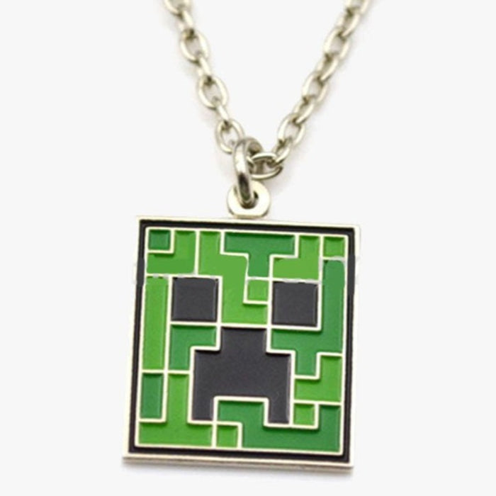 Minecraft Inspired Creeper Pendant - FREE SHIP DEALS