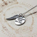 With Brave Wings She Flies Charm Pendant - FREE SHIP DEALS