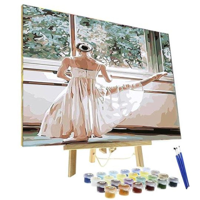 Paint By Numbers Kit - White Ballet Lady