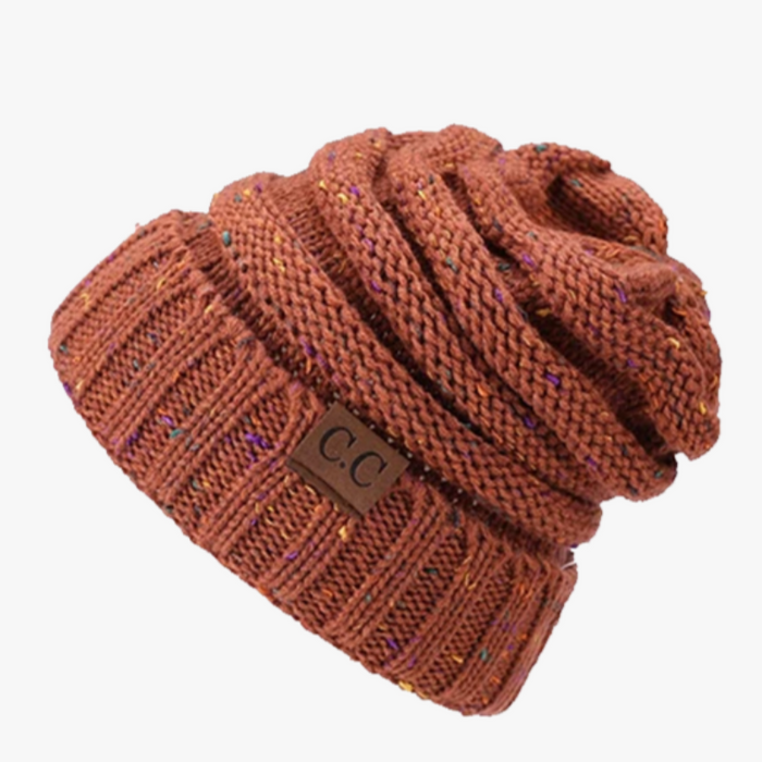 Ponytail Knitted Beanie