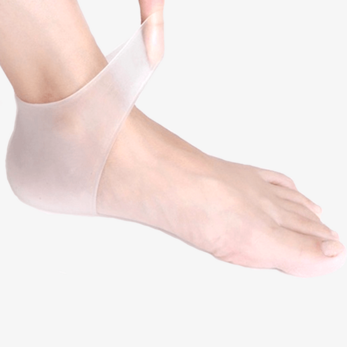 Silicone Gel Heel and Ankle Sleeve for Plantar Fasciitis