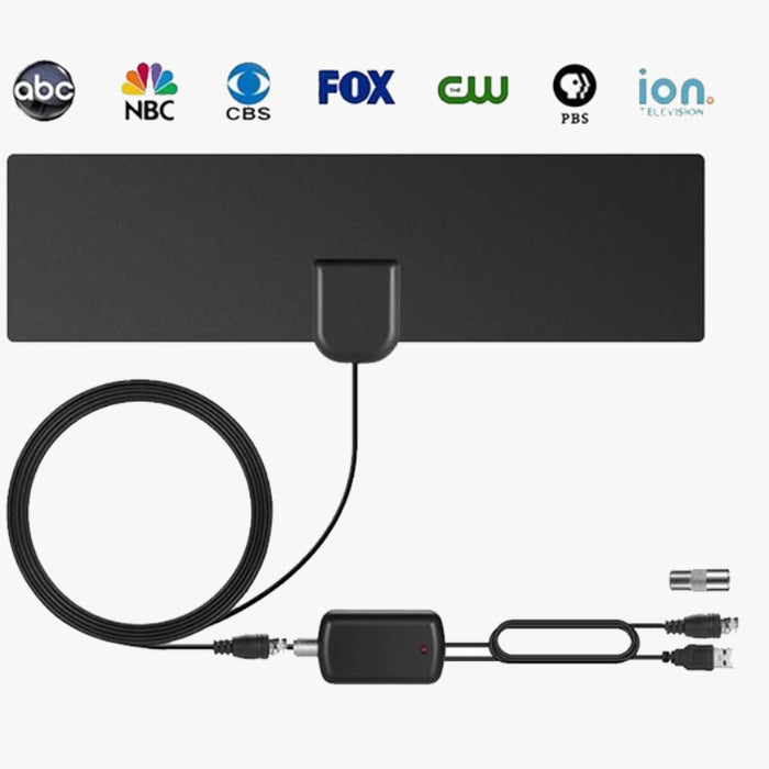 HDTV Antenna With Amplified Signal Booster