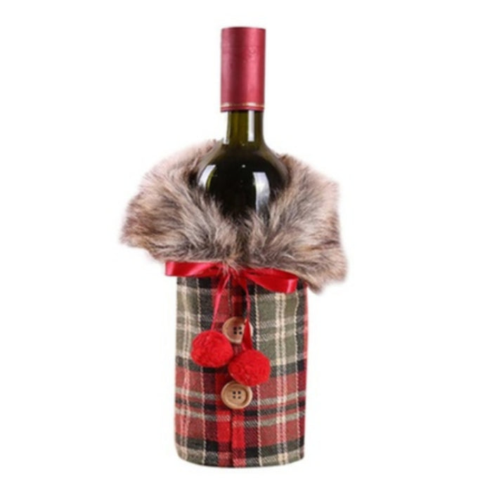 Holiday Wine Bottle Cover