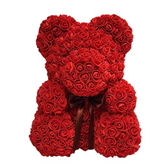 Flower Rose Teddy Bear