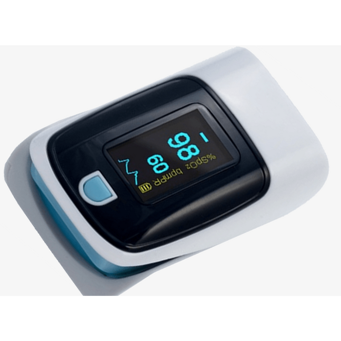 Advanced Finger Tip Pulse Oximeter with Neck and Wrist Cord