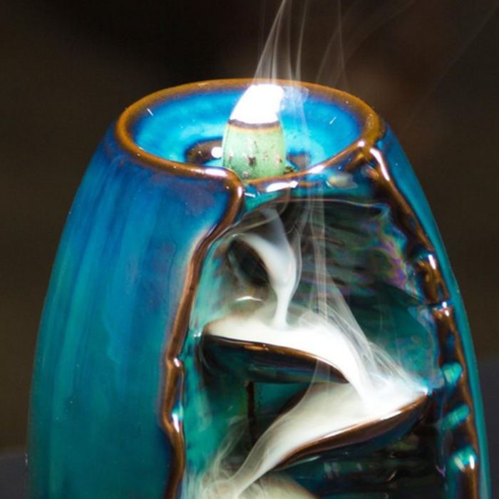 Aromatherapy Waterfall Incense Burner for Gift, Home and Office