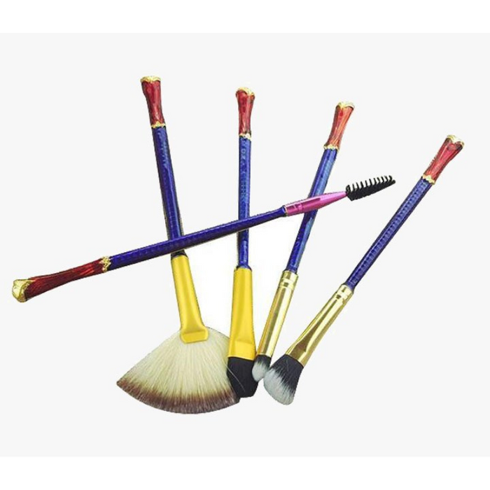 Wonder Woman Inspired 5 Piece Makeup Brush Set