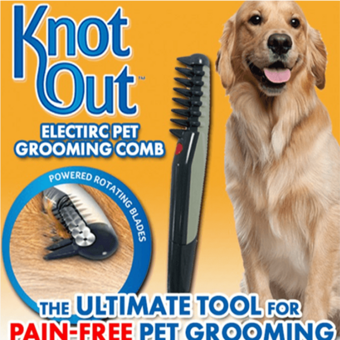 Knot Out Pet Grooming Comb - As Seen On TV - FREE SHIP DEALS