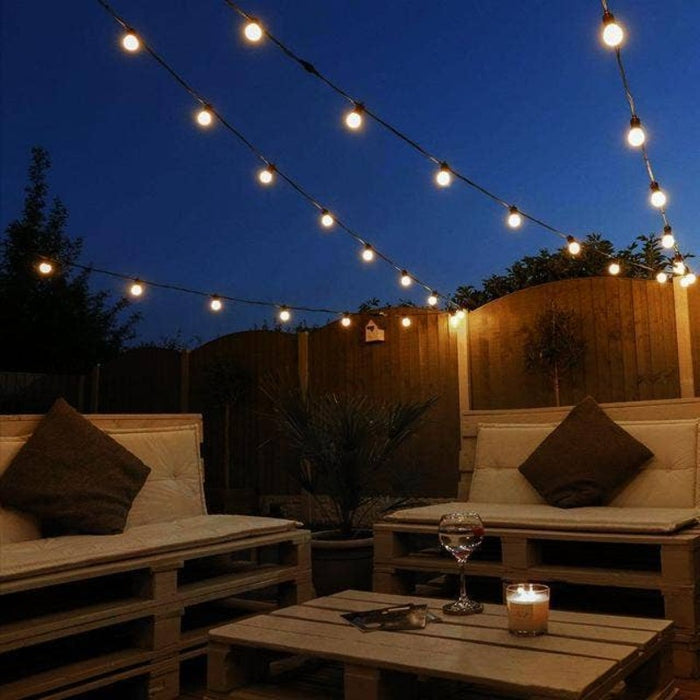 25FT Globe Outdoor String Lights