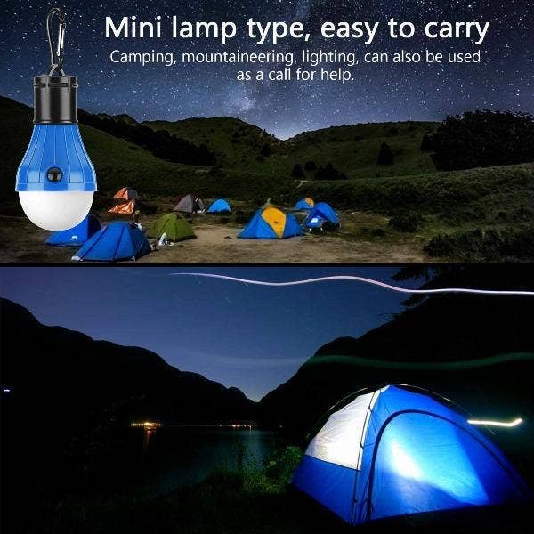 LED Tent Light - For Camping, Hiking, Emergency
