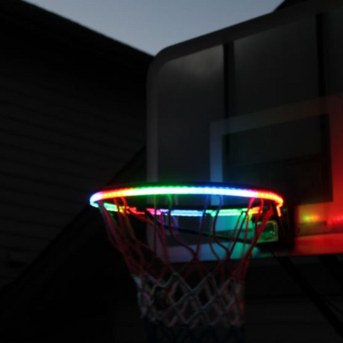 LED Strip Basketball Hoop