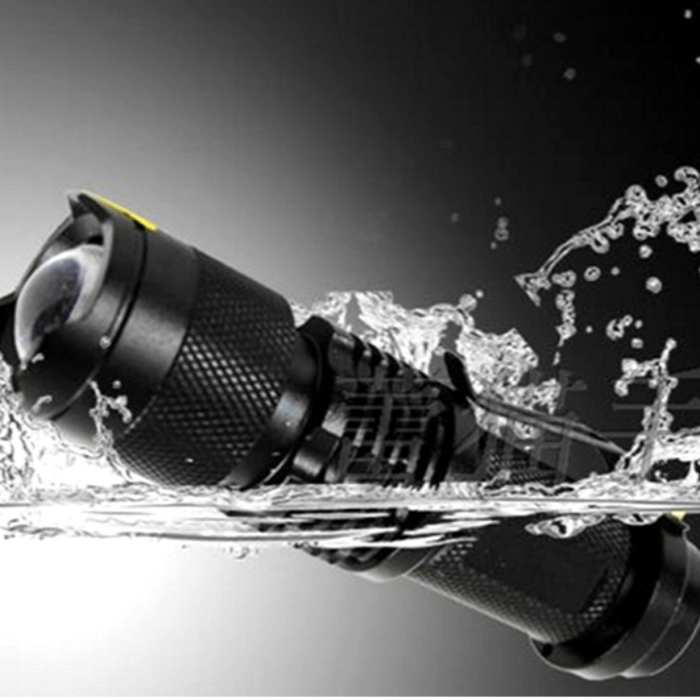 2000LM Waterproof Adjustable Focus Tactical LED Flashlight - FREE SHIP DEALS