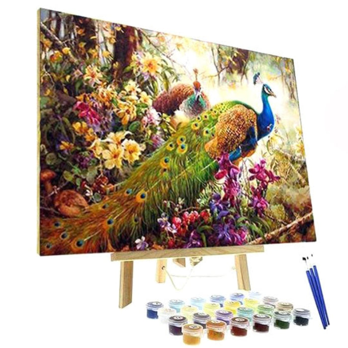 Paint By Numbers Kit - Peacock