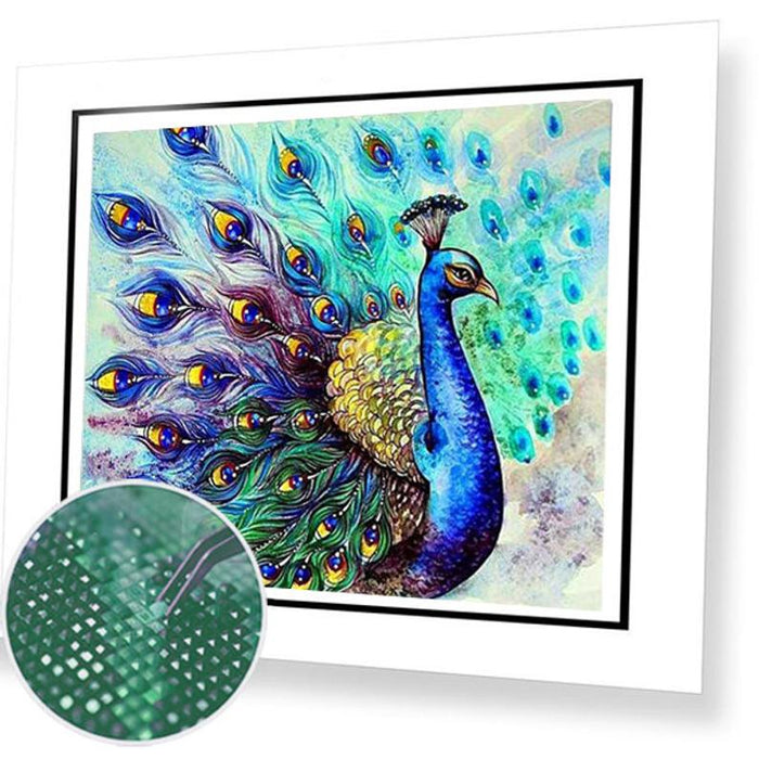 Paint By Diamonds Kit - Peacock 5D