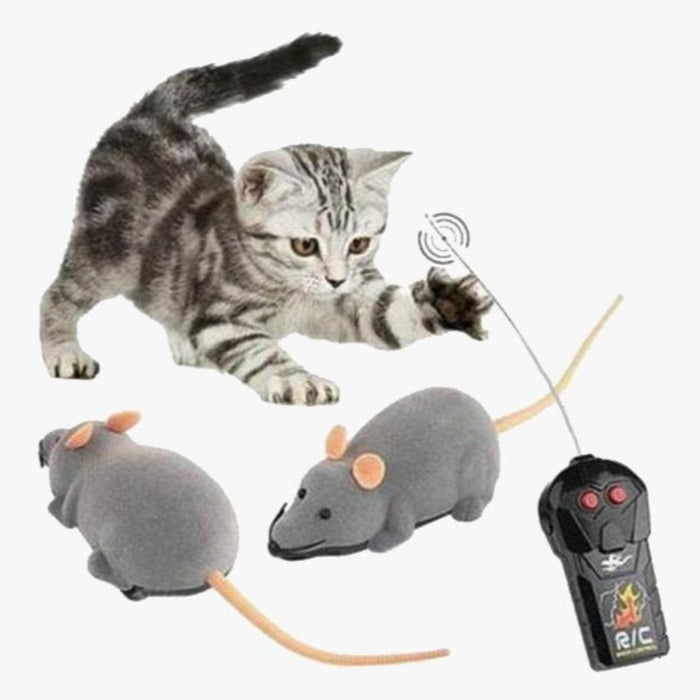 Electronic RC Rat Mouse Toy for Pet Cat - FREE SHIP DEALS