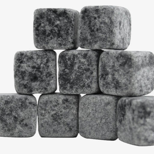 9 Pack On the Rocks Whiskey Ice Stones - FREE SHIP DEALS